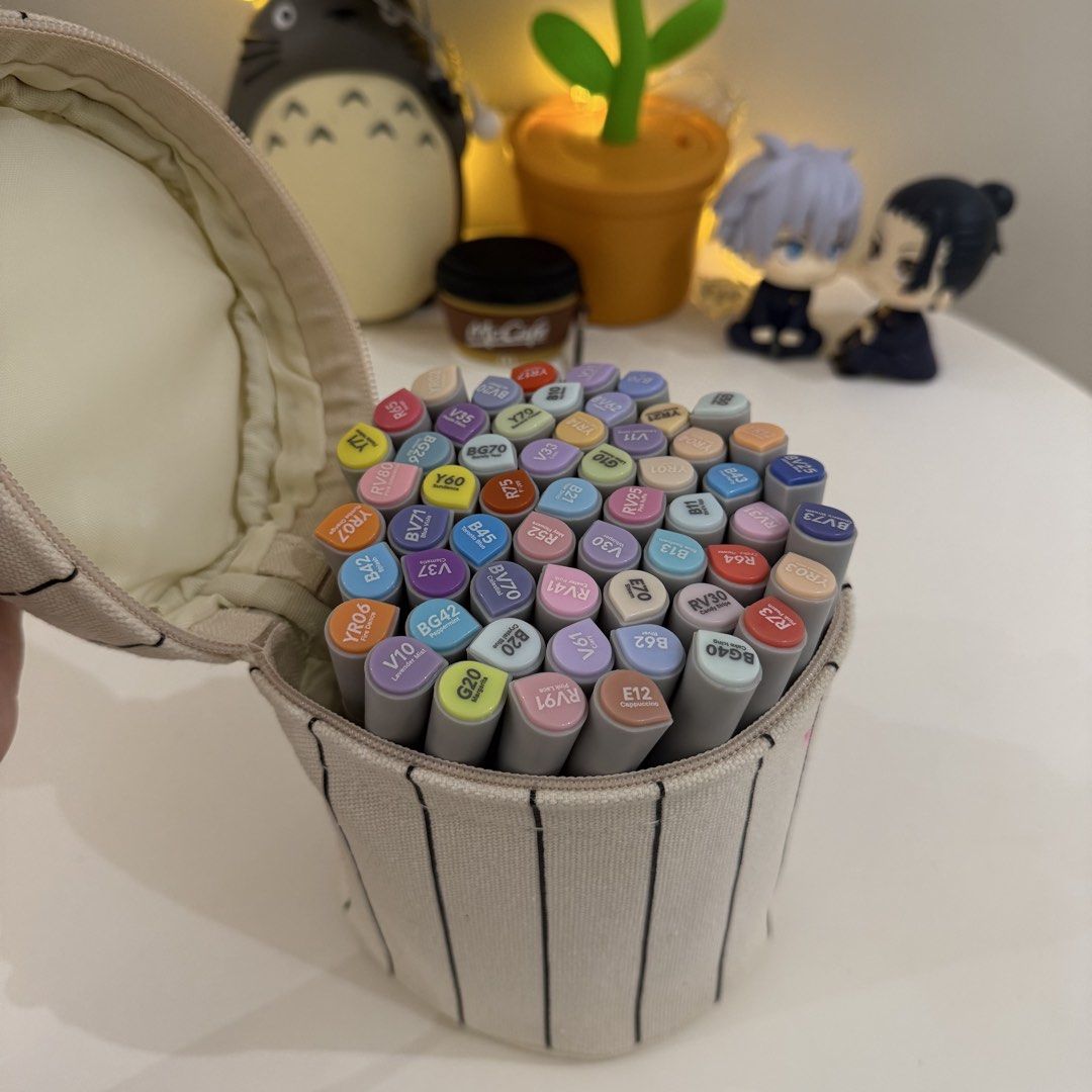 Croma Ultra Dual Tip Alcohol Markers Set Brush & Chisel (Category: Stationery & School Supplies) located in San Pedro. Submitted by jellybean.co (Listing ID 1429939567, Image 3). Description: Mostly marami pang ink, yung iba paubos/ubos na ♡ .