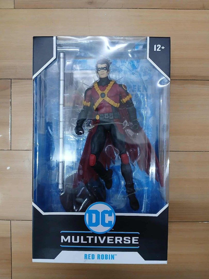 DC Multiverse Red Robin Action Figure (Category: Figurines & Statues) located in Manila. Submitted by rhenz22 (Listing ID 1429897420, Image 1). Description: DC Multiverse Red Robin action figure is a great addition to any collection. It features the Red Robin character in a detailed design. The figure is in its original packaging, making it ideal for collectors. It is a perfect gift for DC fans..