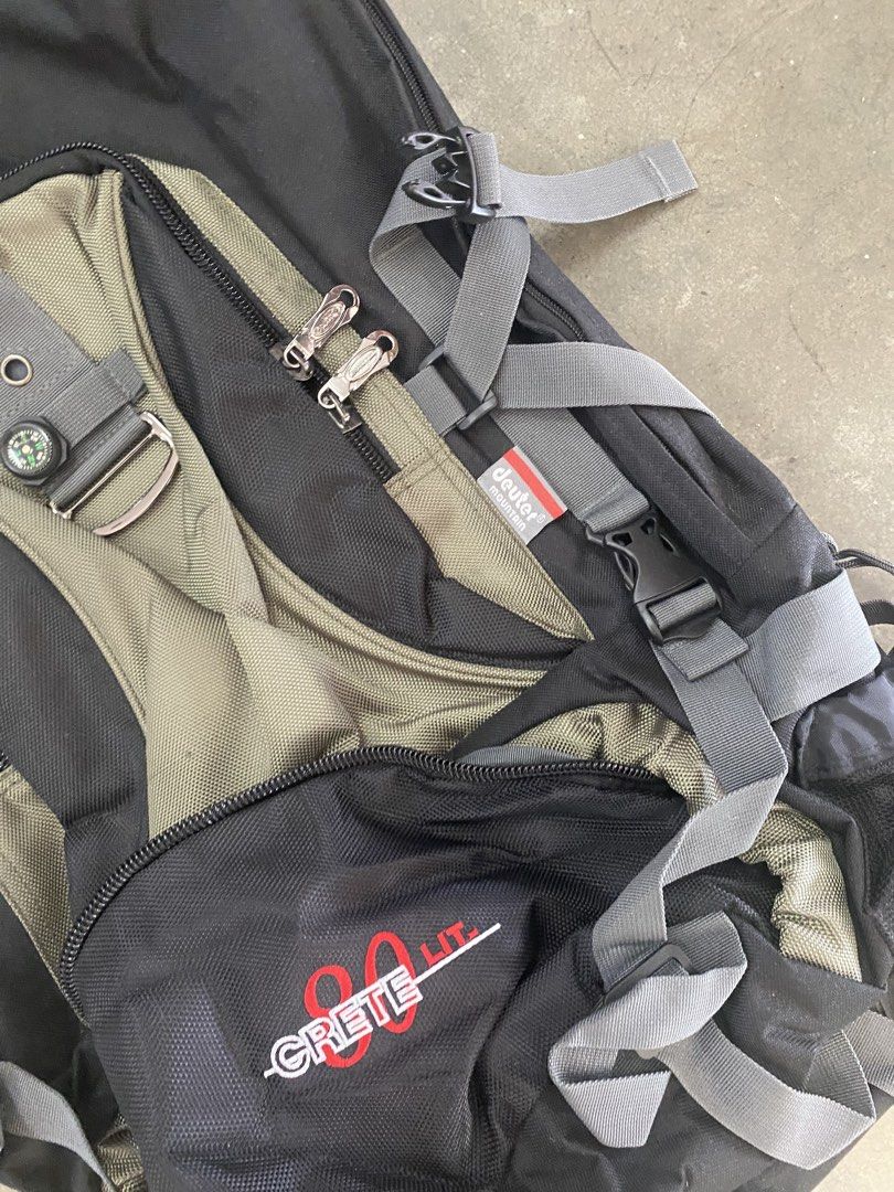 Deuter Crete 80L Backpack (Category: Backpacks) located in San Jose del Monte. Submitted by kidfromnclb (Listing ID 1429949311, Image 3). Description: BNEW CONDI 80 Liters backpack NO ISSUE ALL ZIPPERS WORKING.