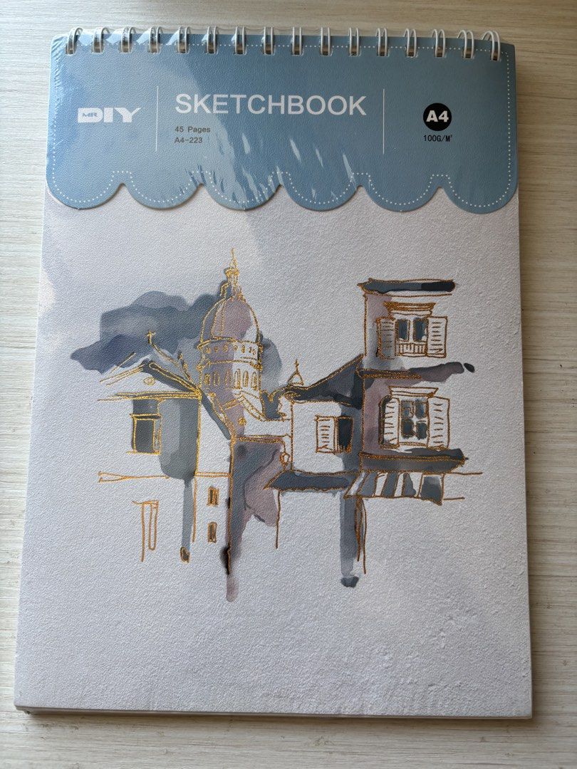 DIY A4 Sketchbook (Category: Stationery & School Supplies) located in Muntinlupa City. Submitted by laplace_transform (Listing ID 1429862114, Image 1). Description: .