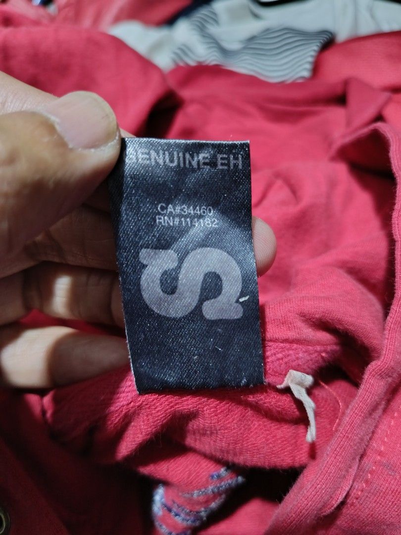 Ed Hardy Zip-Up Hoodie - Red - Small (Category: Coats, Jackets and Outerwear) located in Silang. Submitted by kits.etcv2 (Listing ID 1429921232, Image 3). Description: ed Hardy by christian audiger hoodie jacket no issue.
