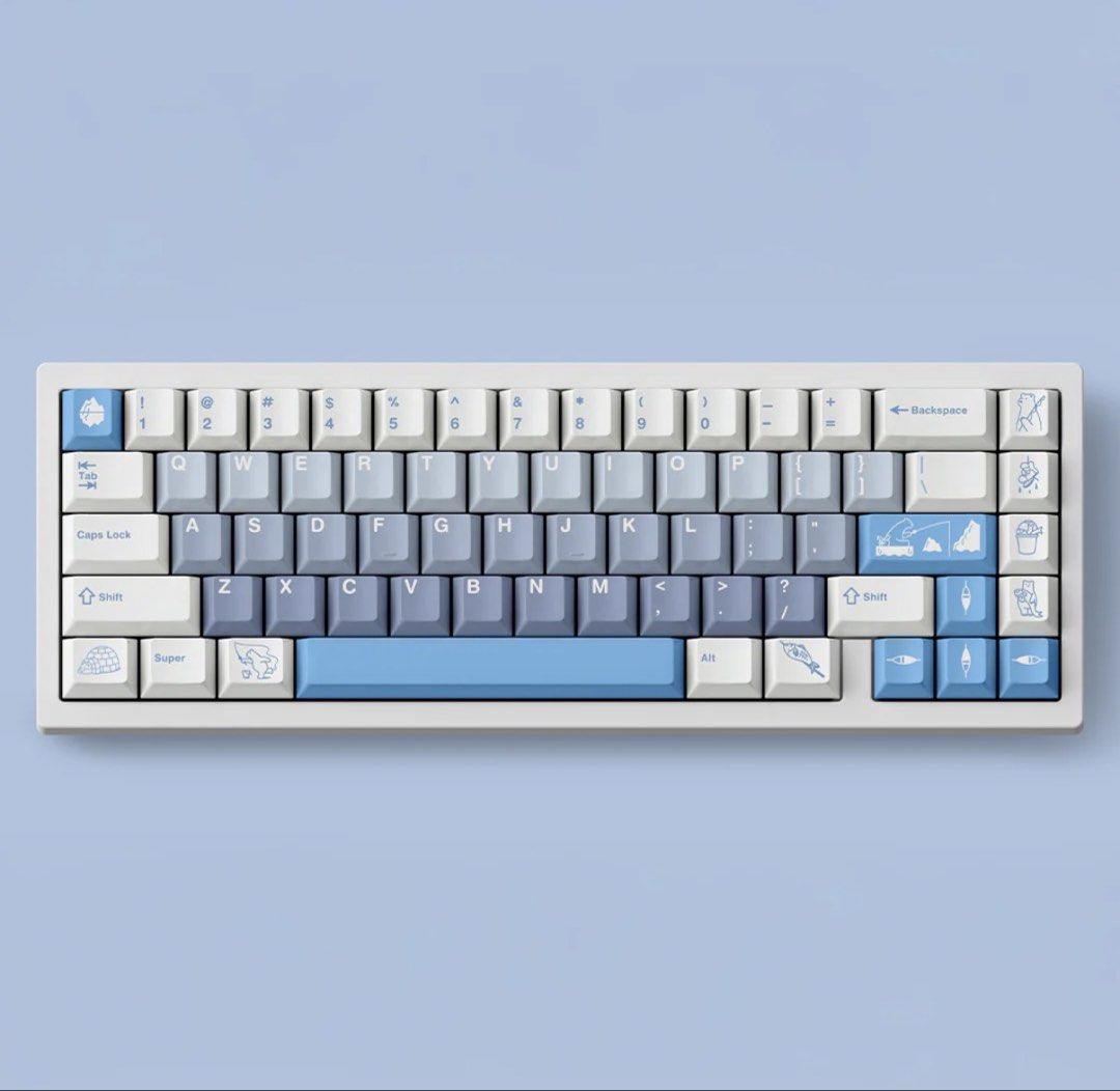 FBB Polar Sea Keycap Set445546334803077121