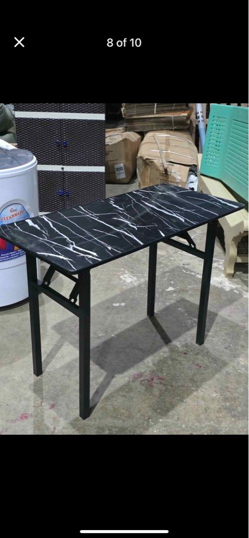Folding Table - Various Designs (Category: Tables & Sets) located in Manila. Submitted by kellychz (Listing ID 1429998142, Image 1). Description: FOLDABLE COMPUTER TABLE ON HAND LAHAT NG SIZES AVAILABLE BRAND NEW COD OR GCASH.