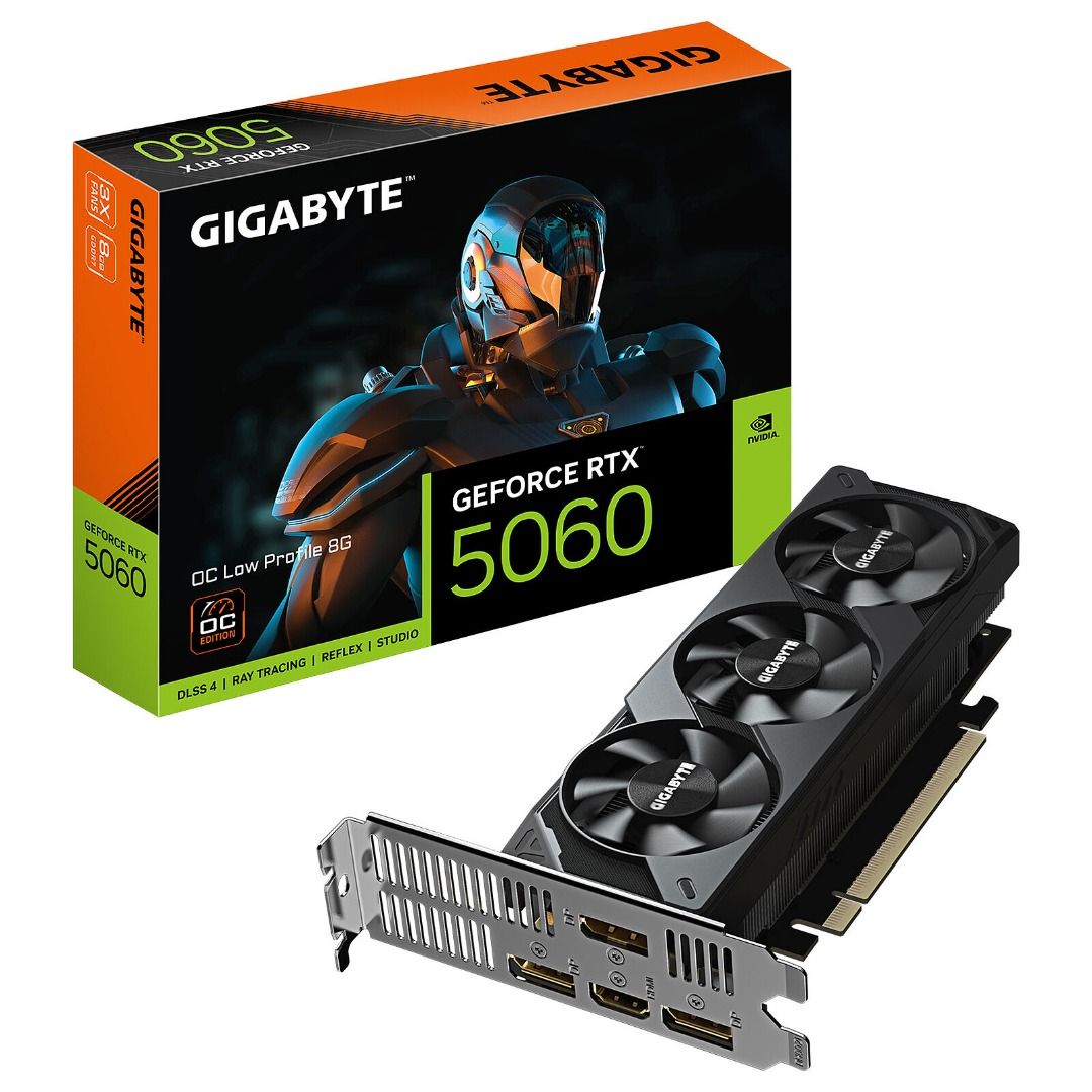 Gigabyte GeForce RTX 5060 OC Low Profile 8GB439446296299448324