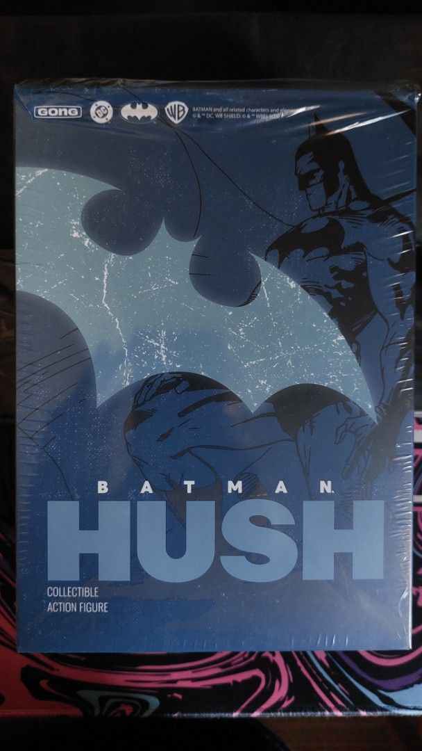 Gong x popmart Batman Hush (Category: Designer & Blind Box Toys) located in Makati City. Submitted by shabalsdeep (Listing ID 1429866593, Image 1). Description: ✨ gong Batman hush ✨ Rfs - in need of extra funds for medical expenses ✅ Brand new ✅ Back in box (checked for missing accessories) ✅ Complete accessories with pre-order head ✅ Can provide more photos ‼️ Buyer shoulders delivery fee ‼️ pay before ship out ‼️ price is firm so please don't a