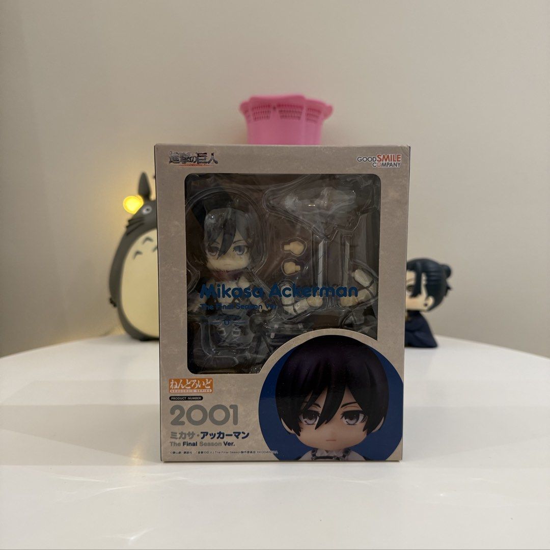 GSC Nendoroid Mikasa Ackerman Final Season Version 2001 (Category: Figurines & Statues) located in San Pedro. Submitted by jellybean.co (Listing ID 1429938816, Image 1). Description: .