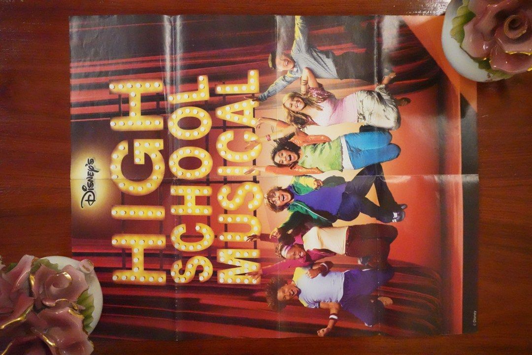 High School Musical Junior Novel (Category: Children's Books) located in Caloocan City. Submitted by bycara (Listing ID 1429931281, Image 3). Description: High School Musical Junior Novel and a poster. The book is based on the Disney Channel Original Movie. Condition: • Pre-loved with yellowing pages • Plastic cover protected 🛵: Pick-up or delivery via Grab/Lalamove. Buyer to shoulder fees. 📍: North Caloocan City.