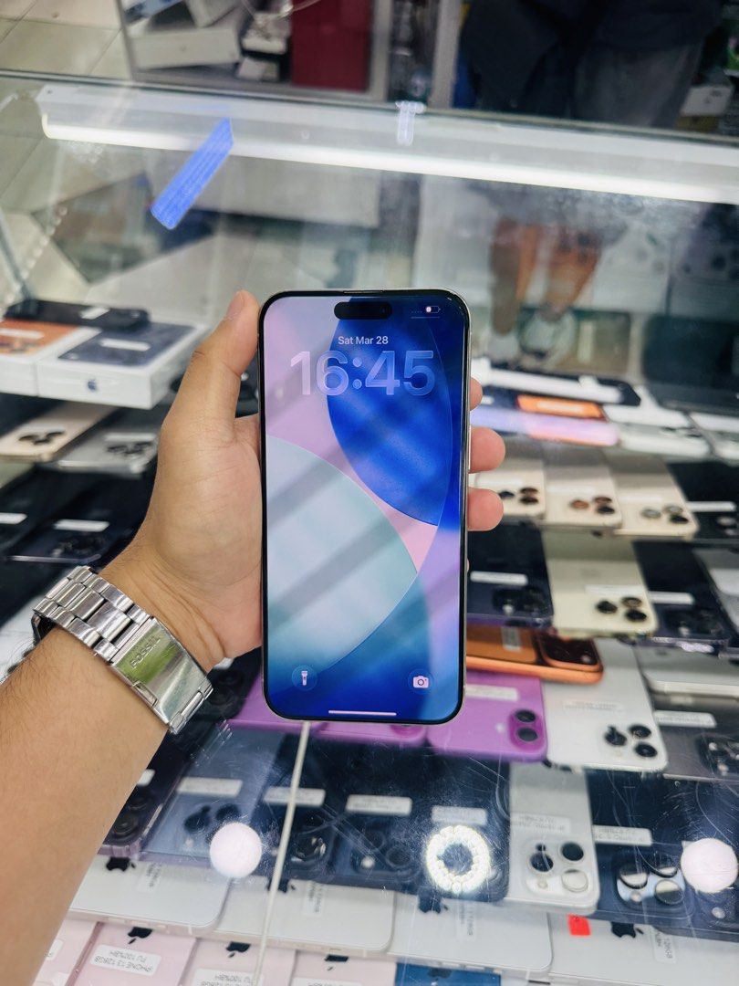 iPhone 15 Pro Max 512GB Openline 96% Battery Health NTC Approved (Category: iPhone 15 Series) located in San Juan City. Submitted by Khalidmgdla08 (Listing ID 1429970066, Image 3). Description: FOR SALE | TRADE/SWAP Price: 43,999 On hand: iPhone 15 Pro Max✔️ 512GB ✔️ OPENLINE ✔️ 95% Batt health ✔️ NTC APPROVED ✔️ 100% Original ✔️ 99% Makinis ✔️ 99% Smooth ✔️ NOT REFURB ✔️ NO HIDDEN ISSUES ✔️ NEVER BEEN REPAIRED ✔️ TEST TO SAWA✔️ FREE 3-UTOOLS ✔️ 