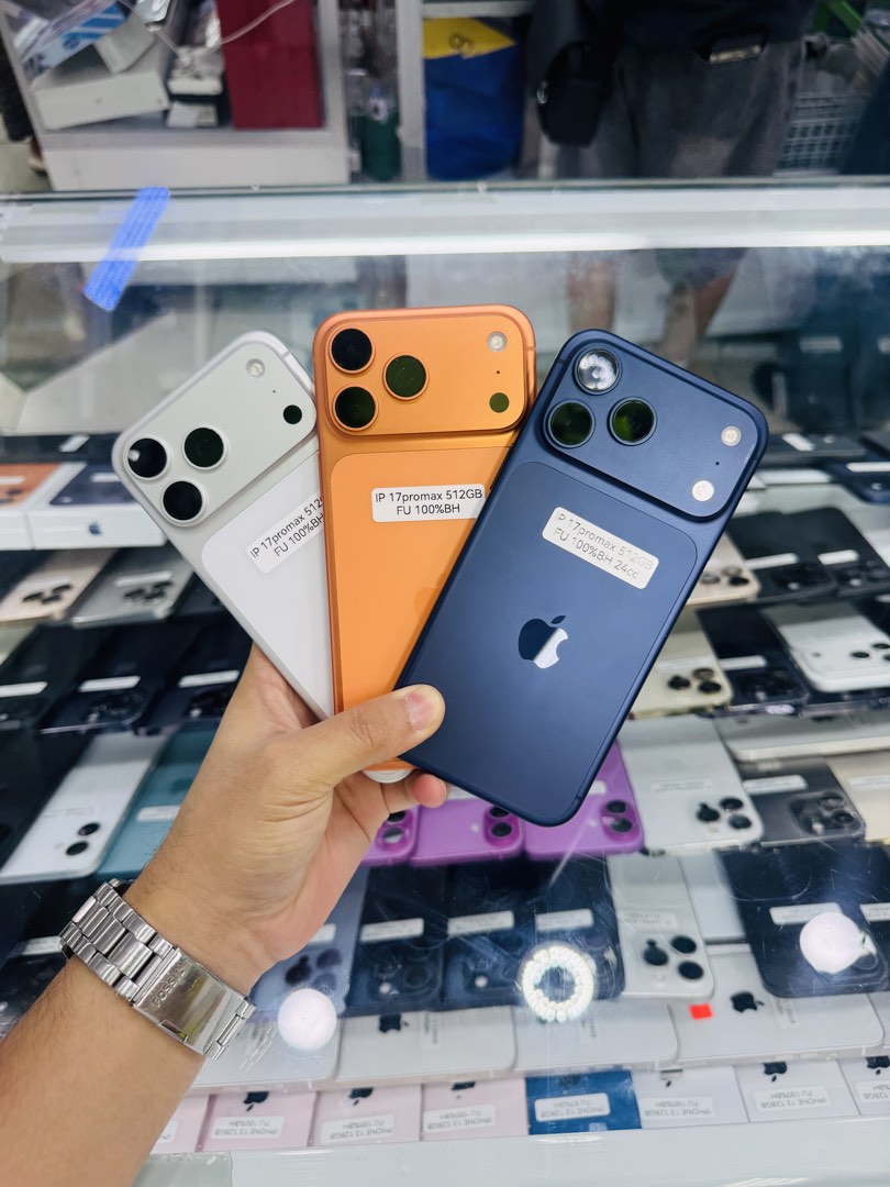 iPhone 17 Pro Max 512GB Openline 100% Battery Health NTC Approved ...