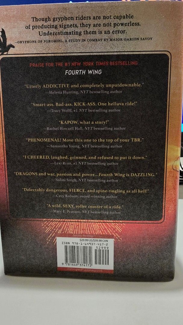 Iron Flame by Rebecca Yarros (Category: Storybooks) located in Las Pinas. Submitted by mmcb97 (Listing ID 1429971323, Image 3). Description: Hard bound Bought in Fully Booked Sprayed Edges RFS: Decluttering .
