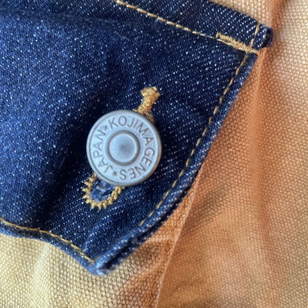 Kojima Genes Japan Duck Canvas Work Pants (Category: Jeans) located in Manaoag. Submitted by mayonaise.store (Listing ID 1429889212, Image 3). Description: Kojima Genes Japan Duck Canvas Work Pants Waist - 30 Rise - 12 Thigh - 13 Inseam - 28 Length - 39 Leg Opening - 9.