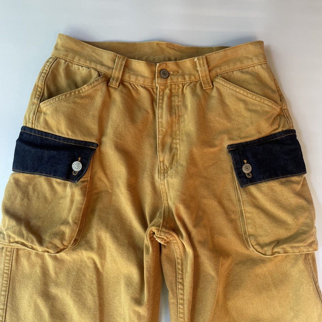 Kojima Genes Japan Duck Canvas Work Pants (Category: Jeans) located in Manaoag. Submitted by mayonaise.store (Listing ID 1429889212, Image 2). Description: Kojima Genes Japan Duck Canvas Work Pants Waist - 30 Rise - 12 Thigh - 13 Inseam - 28 Length - 39 Leg Opening - 9.