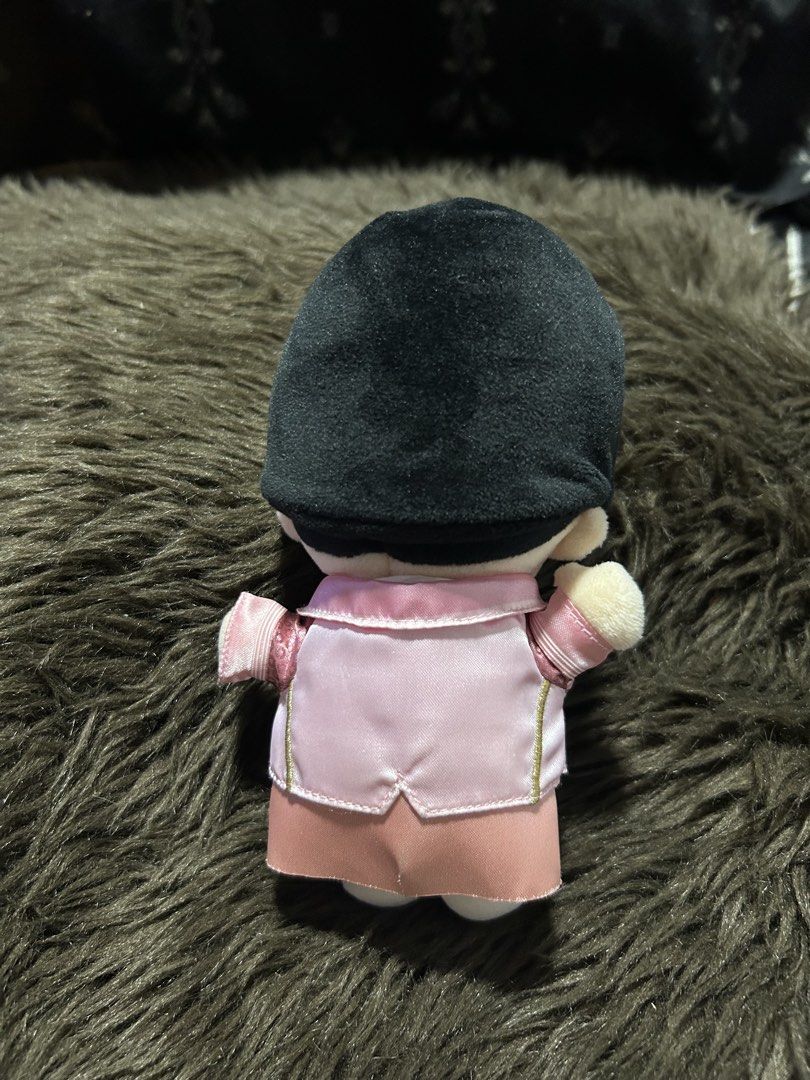 K-Pop Idol Plushie (Category: Plushies & Soft Toys) located in Angeles City. Submitted by zyeplustradings (Listing ID 1429931958, Image 2). Description: Adorable plushie features a K-Pop idol in a pink outfit. It has a black hair and a cute expression. The plushie is small and easy to carry around. It is perfect for any K-Pop fan or collector. The plushie is made of soft material..