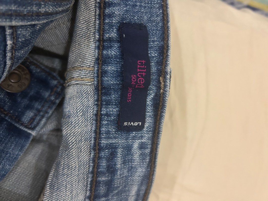 LEVI denim (Category: Jeans) located in San Juan City. Submitted by HannaRuby (Listing ID 1429973873, Image 3). Description: Authentic Levi Bought fr US Size 7 (medium).