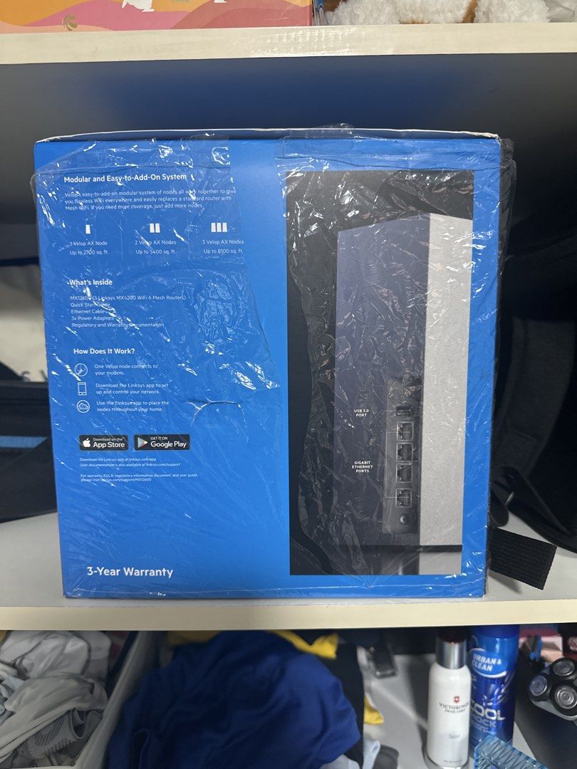Linksys Velop WiFi 6 Whole Home Mesh System445312041286389761