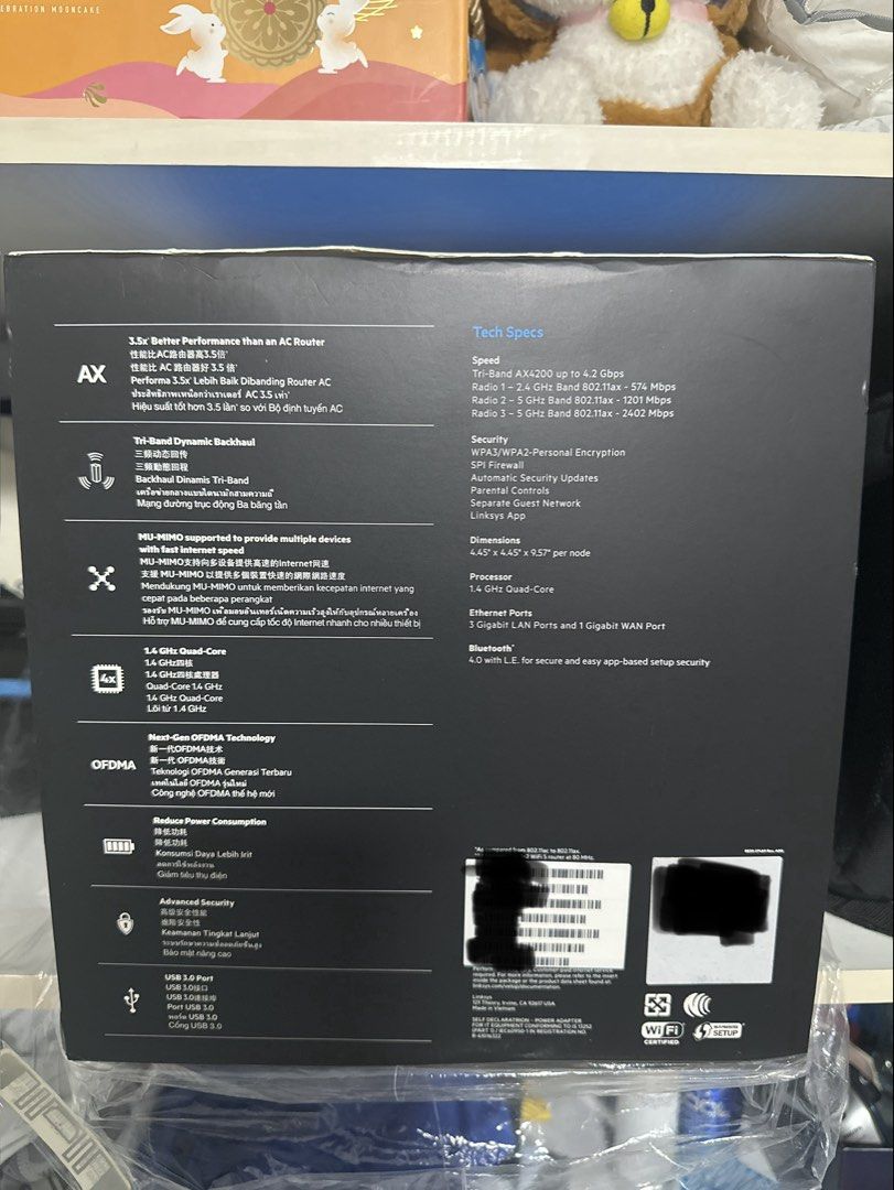 Linksys Velop WiFi 6 Whole Home Mesh System445312041286389763