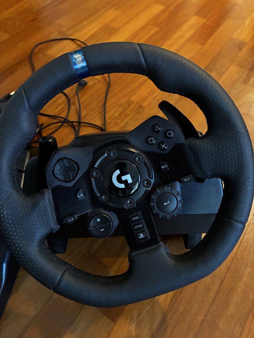 Logitech G923 wheel and pedals, Video Gaming, Gaming Accessories ...