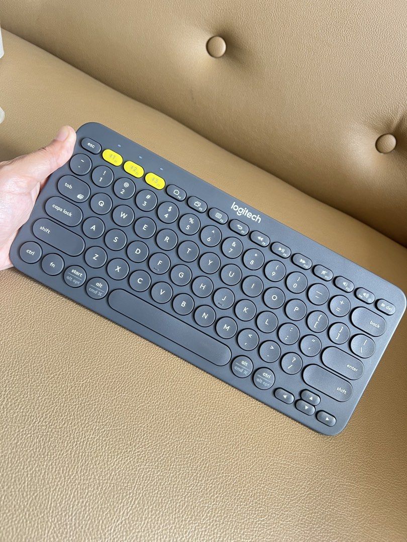 Logitech K380 Multi-Device Bluetooth Keyboard (Category: Computer Keyboard) located in Quezon City. Submitted by felizdoss (Listing ID 1429884163, Image 1). Description: Barely used. No box. No issues/dents/scratch. RFS: decluttering 📍 Fairview Terraces 📍 SM Fairview.