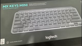 Like New Logitech MX KEYS MINI KX700GRd Wireless Keyboard with HYPERX ...