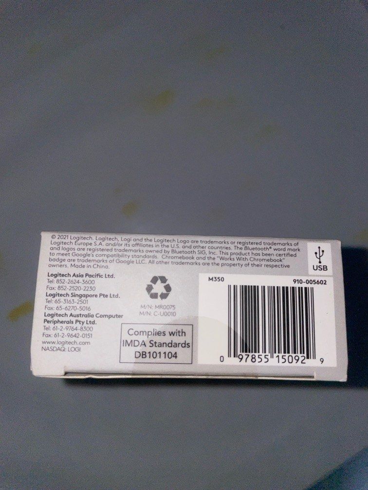 Logitech pebble m350445056245448714242