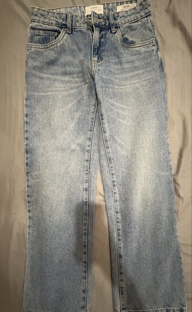 Low rise straight jean - Cotton on (Category: Jeans) located in Quezon City. Submitted by perry.declutters (Listing ID 1429960650, Image 2). Description: rfs: does not fit me anymore bought for around 2k-3k .