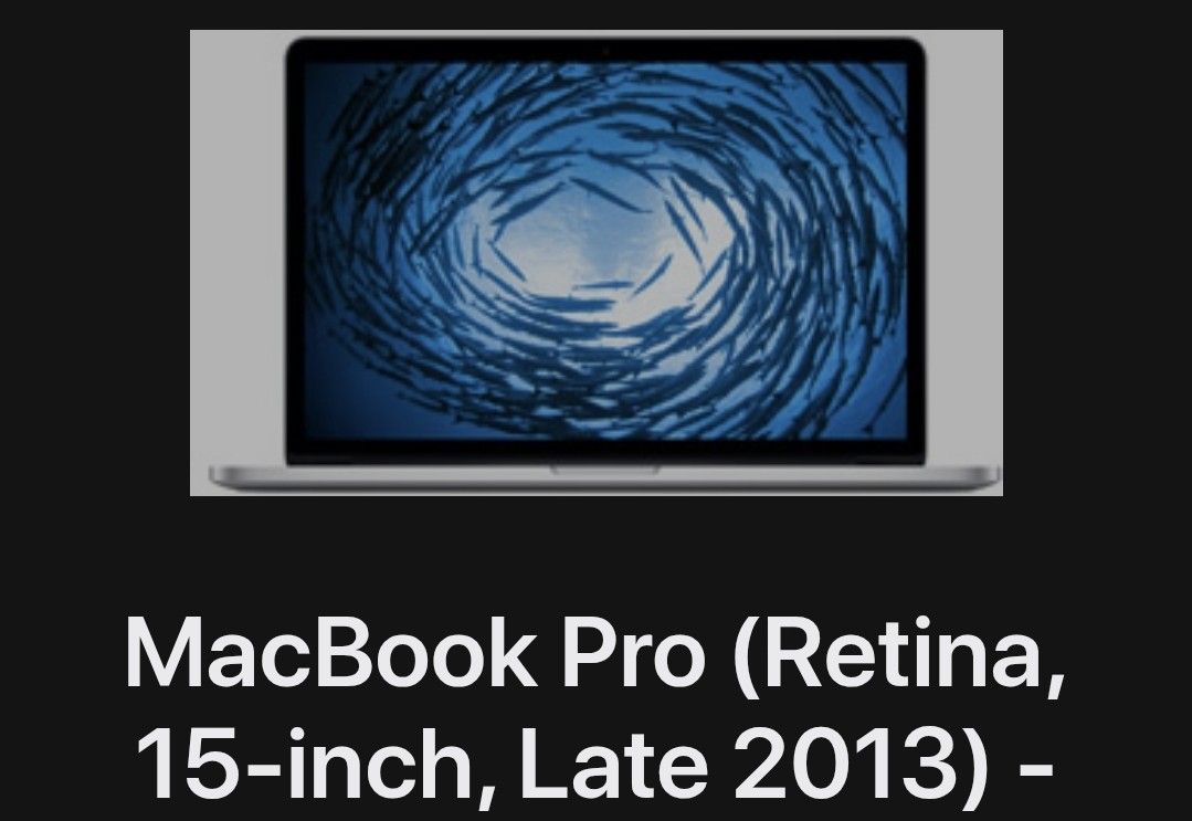 Macbook Pro 15-inch Late 2013 (Category: Laptops & Notebooks) located in Quezon City. Submitted by minimalist.man (Listing ID 1429954004, Image 1). Description: Macbook Pro 15-inch Late 2013 with 65W charger, leather sleeve, and carbon decal installed.