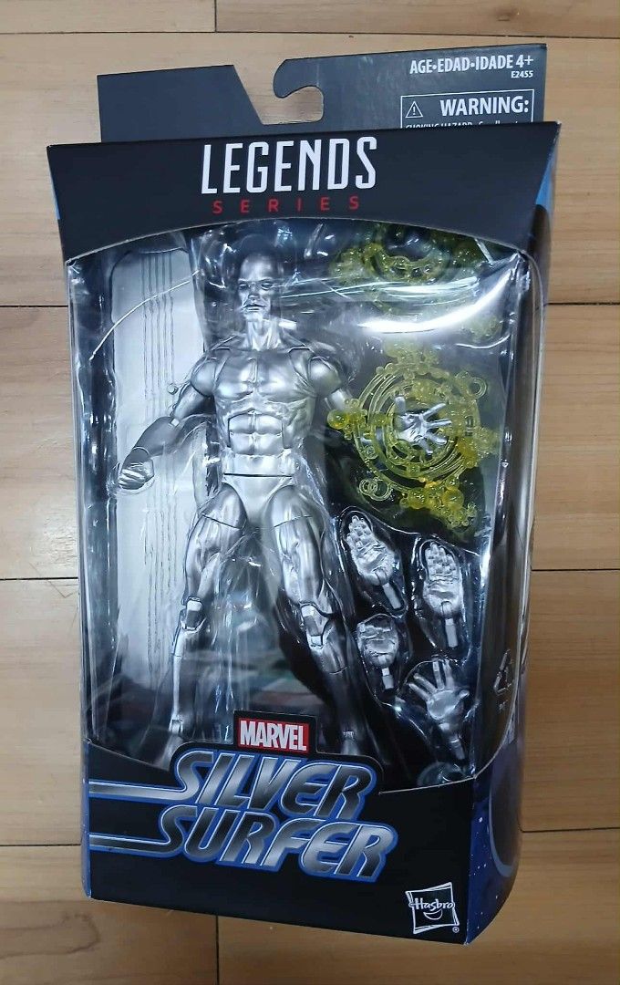 Marvel Legends Silver Surfer Action Figure (Category: Figurines & Statues) located in Manila. Submitted by rhenz22 (Listing ID 1429908386, Image 1). Description: MISB available in our shop DRAGONSKEEP located in shoppeville plus Greenhills San Juan .