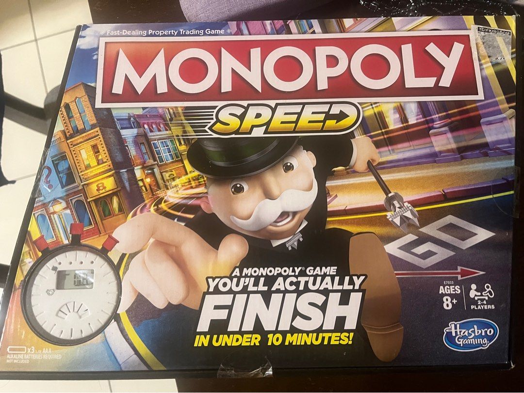 Monopoly Speed (Category: Board Games & Puzzles) located in Quezon City. Submitted by irresistiblebam (Listing ID 1429847794, Image 1). Description: .