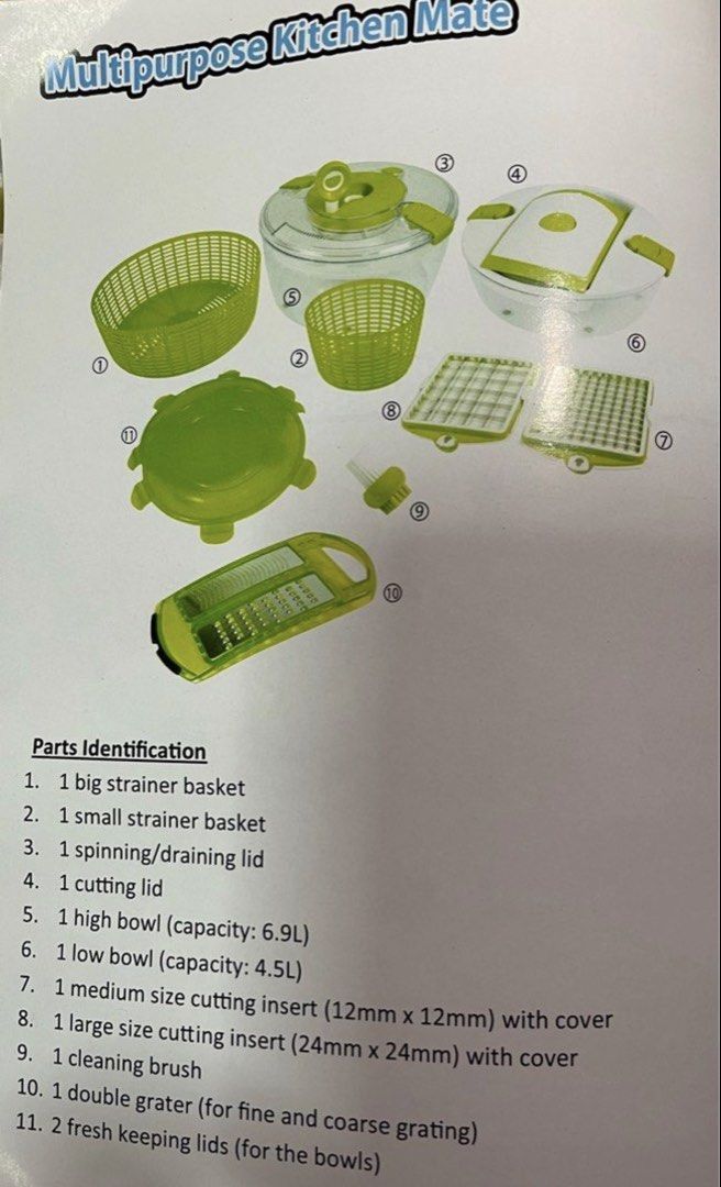 Multipurpose Kitchen Mate 12-Piece Set493948252130519042