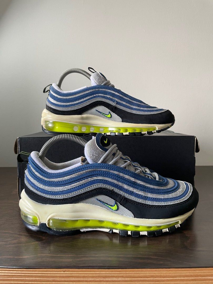 Nike Air Max 97 OG Atlantic Blue (Category: Sneakers) located in Davao. Submitted by RHThriftShop (Listing ID 1429958152, Image 2). Description: Nike Air Max 97 OG Atlantic Blue US 7.5 / EUR 38.5 / 24.5 cm 9/10 999 + sf.