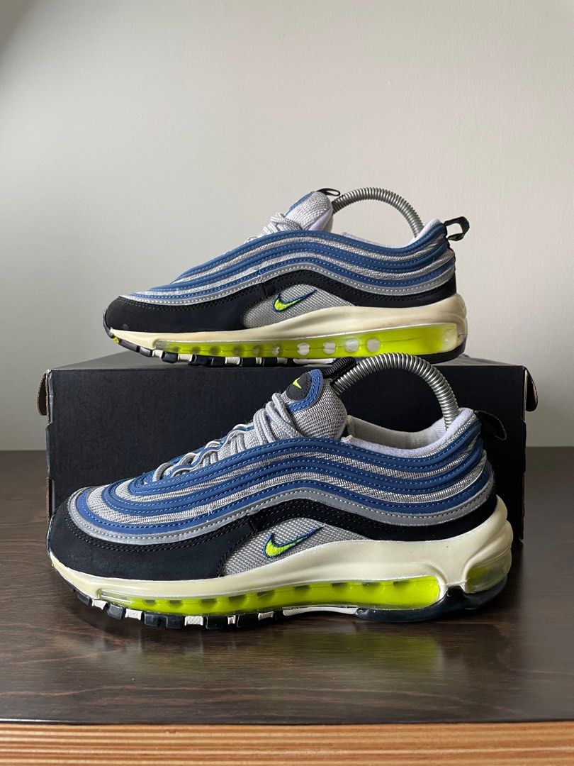 Nike Air Max 97 OG Atlantic Blue (Category: Sneakers) located in Davao. Submitted by RHThriftShop (Listing ID 1429958152, Image 3). Description: Nike Air Max 97 OG Atlantic Blue US 7.5 / EUR 38.5 / 24.5 cm 9/10 999 + sf.