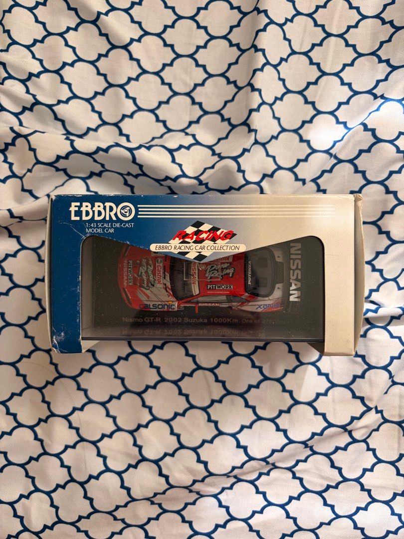 Nissan GTR 2002 (Category: Vehicle & Diecast Models) located in Binan City. Submitted by spec.a (Listing ID 1429895778, Image 2). Description: Rare collector’s item Nissan GTR 2002 SUZUKA 1000KM 1:43 scale 1/2760 pcs only.