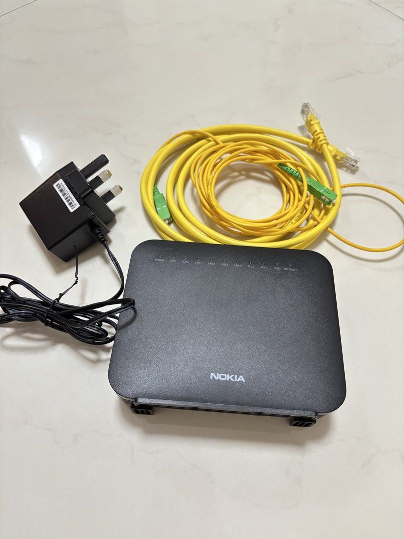 Nokia G-240G-E Fiber Optic Router, Computers & Tech, Parts ...