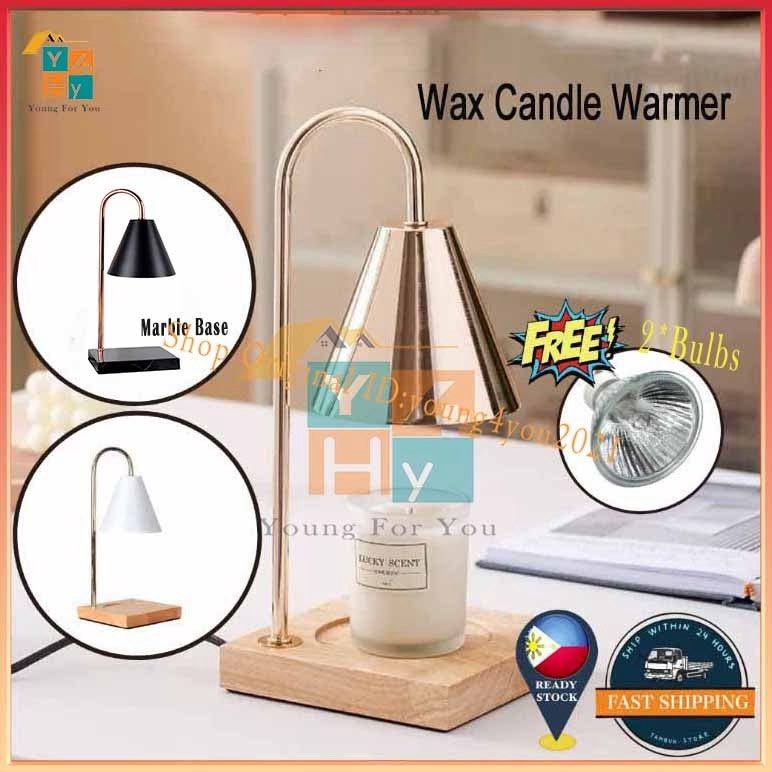 Nordic Wax Candle Warmer (Category: Other Home Decor) located in Taguig. Submitted by random.stuff31 (Listing ID 1429974654, Image 2). Description: ✨ Candle Warmer Lamp (Lightly Used) – Light Bulb Included ✨ Elegant and functional candle warmer lamp with a modern gold finish and wooden base. Perfect for safely melting your favorite scented candles without an open flame. ✔️ Lightly used – still in great condition ✔️ Includes working light bulb (re