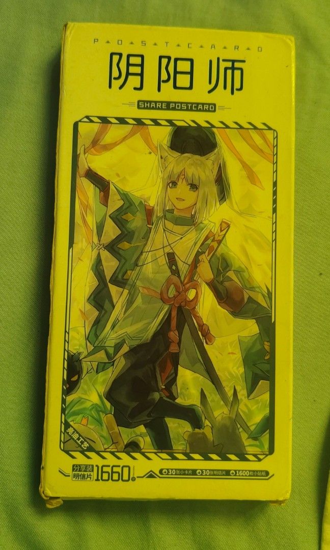 Onmyoji Trading Card Set (Category: Raw Singles) located in Bulacan. Submitted by rintamatama (Listing ID 1429840173, Image 1). Description: netease onmyoji photocards like new, 30 pieces 6 tinanggalan na ng dulong part :) still presentable/usable.