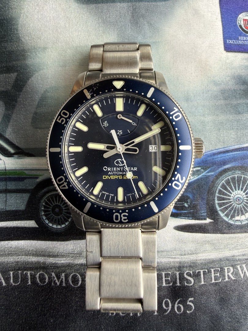 Orient Star Diver 200m Automatic Watch, Men's Fashion, Watches ...