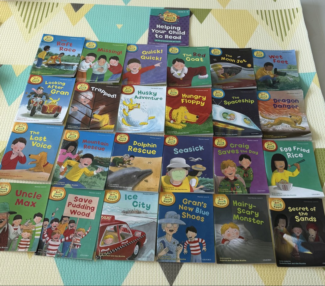 Oxford Reading Tree Phonics L4-6 (25 books), Hobbies & Toys, Books ...