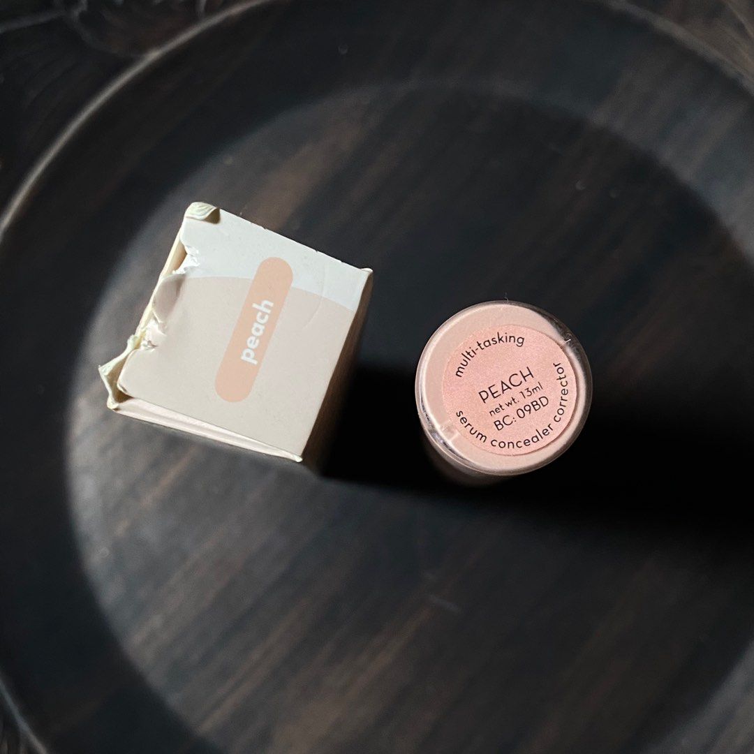 [Peach] Happy Skin Serum Concealer/Corrector (Category: Makeup) located in Quezon City. Submitted by miss.mahalaga (Listing ID 1430008143, Image 2). Description: 📍 Location: Novaliches, QC 📦 Delivery: Lalamove / J&T 💸 Payment: GCash / GoTyme / MariBank 📌 KINDLY READ 📌 • Make an offer if interested • Available until marked as SOLD • No cancellations, returns, or refunds • Ask before buying — what you see is what you get 💬 DM for questions or