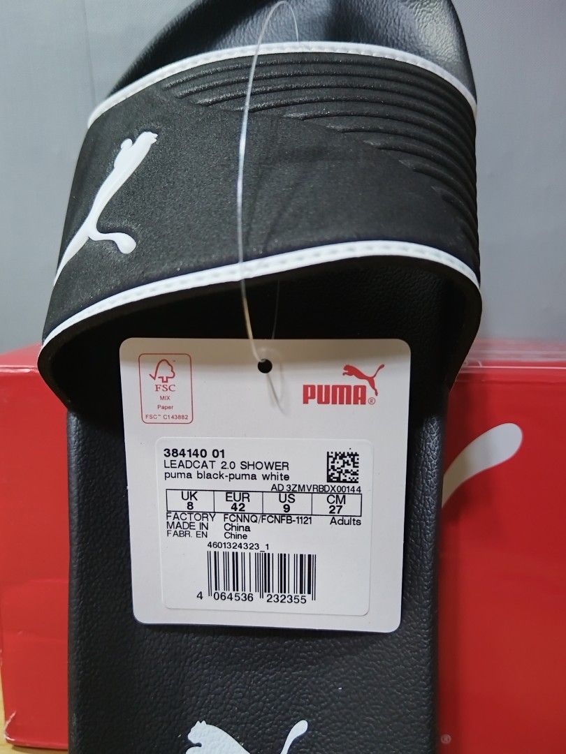 Puma Leadcat 2.0 Shower Sandals (Category: Slippers & Slides) located in Marilao. Submitted by declutterwjosh13 (Listing ID 1429919788, Image 2). Description: 🌟 Puma Leadcat 2.0 Slides 🌟 📌 Price: Php 800 only! 📍 Location: Marilao, Bulacan 📝 Item Details: Condition: Brand New/Not Used Size: 9 US RFS: Wrong size 🚚 Delivery / Meetup Options: Meetup: SM Marilao/Marilao Public Market (add fee) Delivery: Grab/Lalamove/LBC (Buyer shoulder fee) Pic