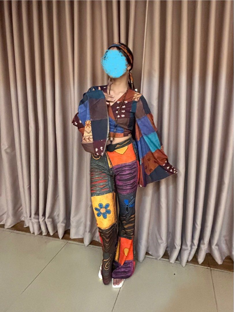 SHEIN Patchwork retro coords (Category: Sets or Coordinates) located in Las Pinas. Submitted by ceejayeusebio (Listing ID 1429870686, Image 1). Description: ‼️RFS: Used once for christmas party. 🚚 Delivery - Shouldered by buyer 📍Location - Las Piñas 💵 Mode of Payment; -Bank Transfer -Gcash -Cash upon meetup.
