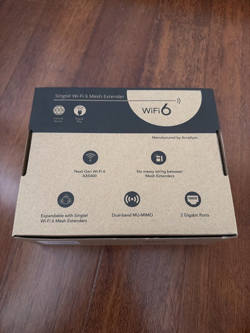 Singtel Wi-Fi 6 Mesh Extender499059449167226882