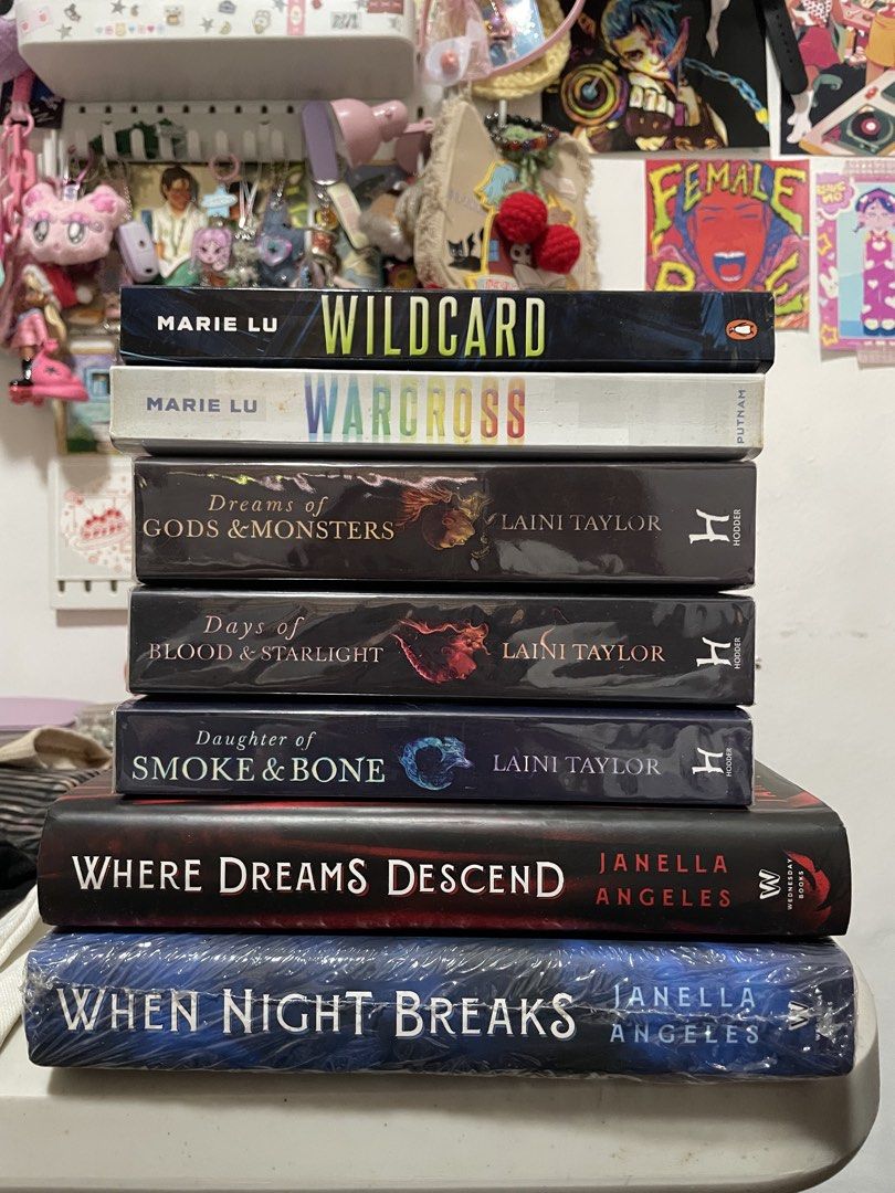 [UPDATED] Fantasy Books (pls read description) (Category: Storybooks) located in Quezon City. Submitted by aliyaahh_ (Listing ID 1429934436, Image 3). Description: • foxing and tanning • once upon a broken heart trilogy has highlights and writings from previous owner •if ggx, +₱50 for books that are sold as a set (need to buy packing materials) • gogoxpress shipping once a week only books: - ₱500 (3 books) once upon a broken heart, the ballad of 