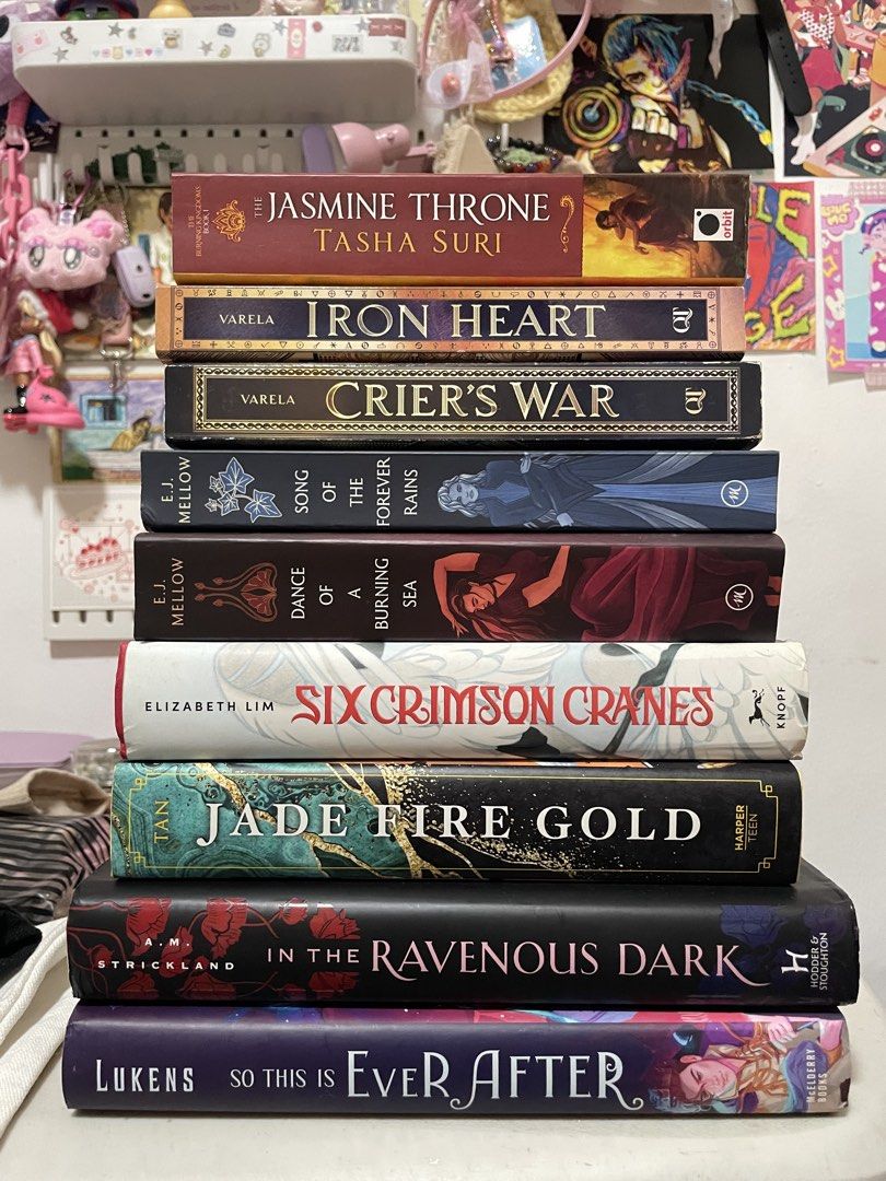 [UPDATED] Fantasy Books (pls read description) (Category: Storybooks) located in Quezon City. Submitted by aliyaahh_ (Listing ID 1429934436, Image 2). Description: • foxing and tanning • once upon a broken heart trilogy has highlights and writings from previous owner •if ggx, +₱50 for books that are sold as a set (need to buy packing materials) • gogoxpress shipping once a week only books: - ₱500 (3 books) once upon a broken heart, the ballad of 