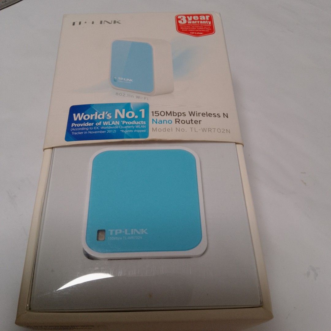 TP-Link 150Mbps Wireless N Nano Router TL-WR702N445177478681077769