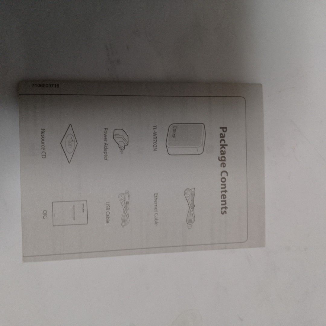 TP-Link 150Mbps Wireless N Nano Router TL-WR702N445177478681077763