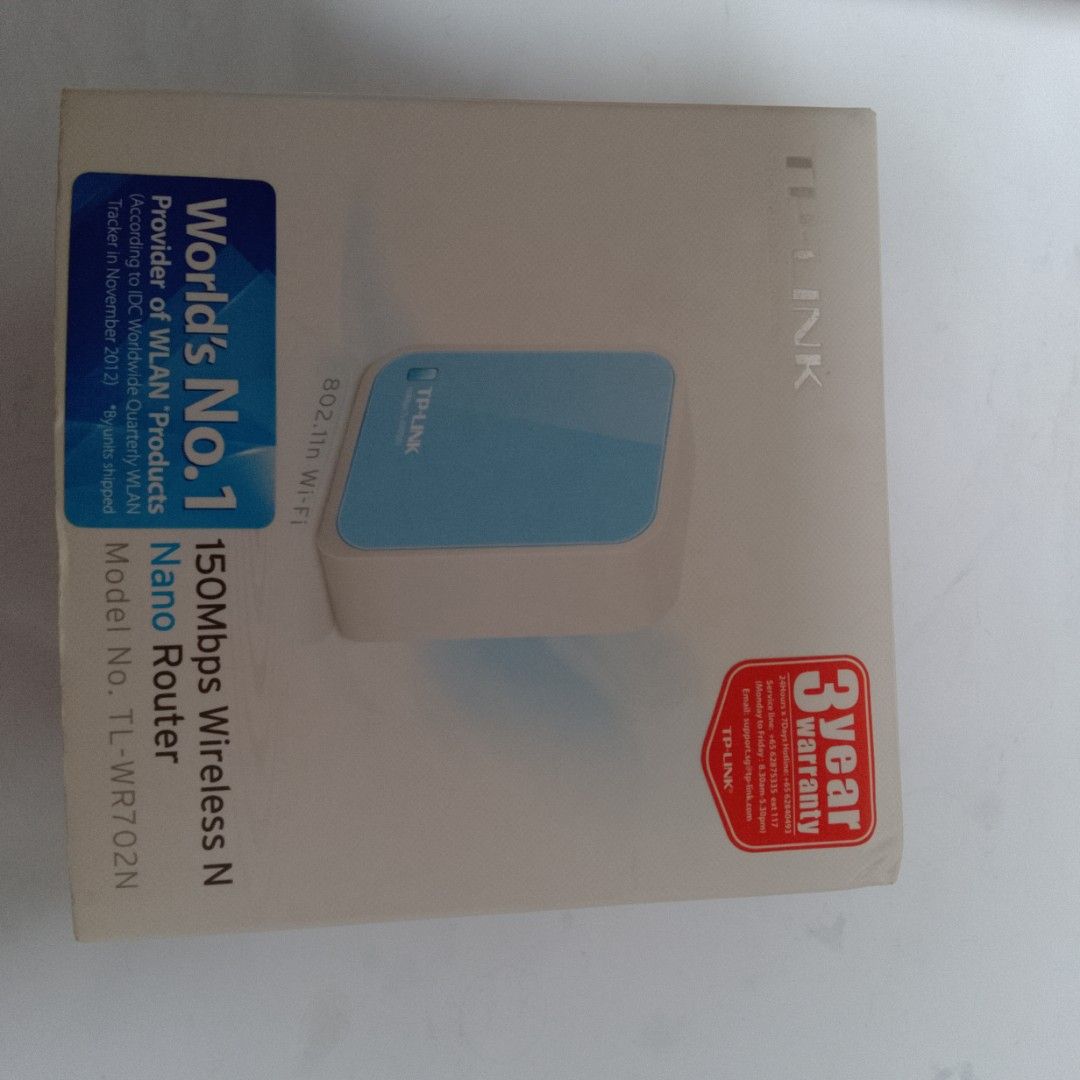 TP-Link 150Mbps Wireless N Nano Router TL-WR702N