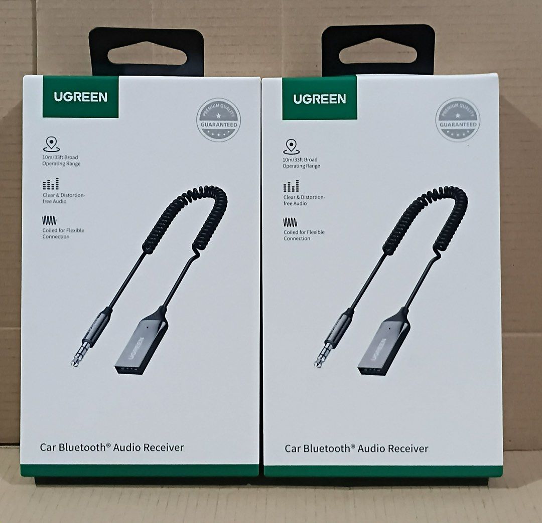 UGREEN USB to aux 3.5mm Car Bluetooth Audio Receiver (Category: Soundbars, Speakers & Amplifiers) located in Manila. Submitted by mxrx_ (Listing ID 1429941966, Image 3). Description: .