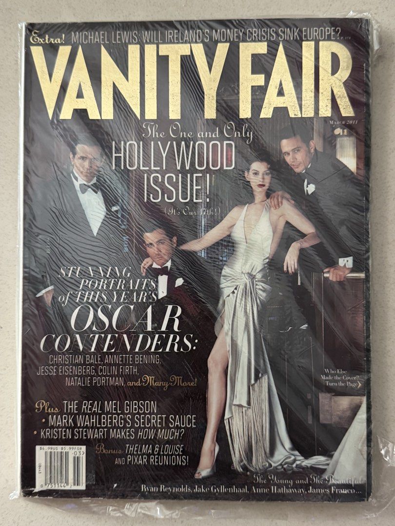 Vanity Fair Hollywood Issue March 2011 Magazine (Category: Magazines) located in Pasay City. Submitted by gahaman02 (Listing ID 1429877656, Image 1). Description: good condition. some flaws and creases.
