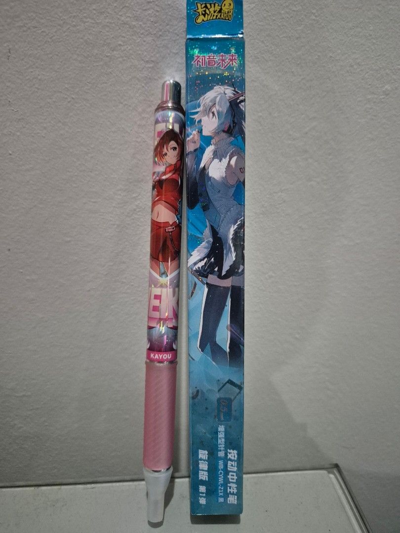 Vocaloid ballpen - meiko (Category: Stationery & School Supplies) located in Quezon City. Submitted by mlim.65 (Listing ID 1429967417, Image 1). Description: blind box ballpen meiko 0.5m ballpoint.