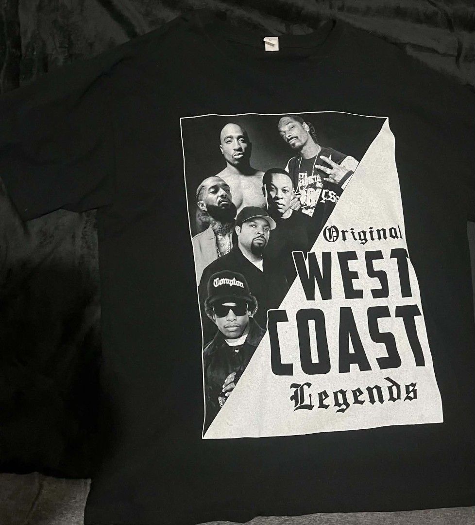 West Coast Legends Black U.S.A XL (Category: Tshirts & Polo Shirts ) located in Manila. Submitted by konjee.dathird (Listing ID 1429841849, Image 1). Description: West coast Legends by Pro Dada Makapal Tela No Issue Excellent condition U.S XL size 1k only.